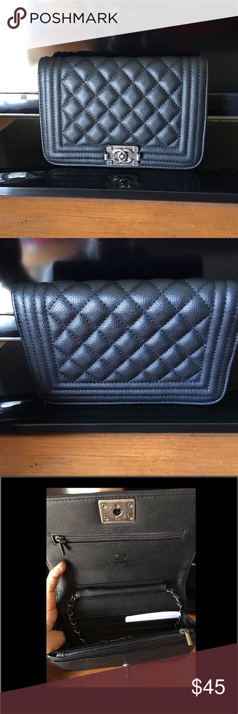 black pearl chanel dupe|Chanel handbag dupe.